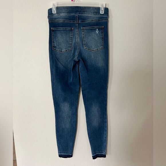 Spanx Distressed Denim Legging Jegging - Picture 4 of 11